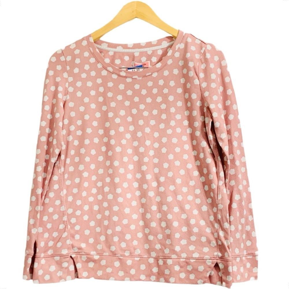 Kate Spade Pink Cloud Pattern long sleeve Tee Size Small - Picture 5 of 6